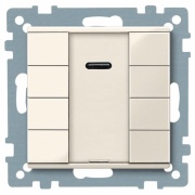 SM,4 КН. ВЫКЛ PLUS С ИК-ПРМ, БЕЖ.БЛ