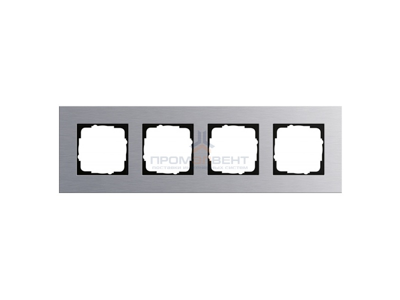 Рамка 4-ая Gira Esprit Алюминий