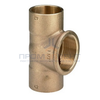 Тройник с переходом на внутреннюю резьбу Viega R4 94130G - 28 x 1/2"