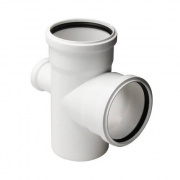 Крестовина одноплоскостная СИНИКОН Comfort Plus - 110 x 110 x 50x87° (для внутренней канализации)