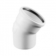 Отвод 30° REHAU RAUPIANO PLUS - 50 (для системы внутренней канализации)