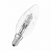 Лампа галогенная свеча витая Osram 64543 BW PRO 46W (60W) 230V E14 700lm 2000h d35x104mm