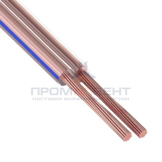 Кабель акустический 2х4,0 PROconnect BLUELINE прозрачный