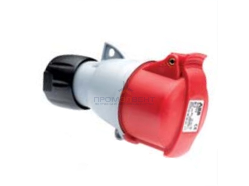 Розетка кабельная ABB 416-C6 IP44 16A 3P+N+E