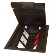 LUK/6 Люк в пол Экопласт на 6 механизмов (45х45мм), пластиковый